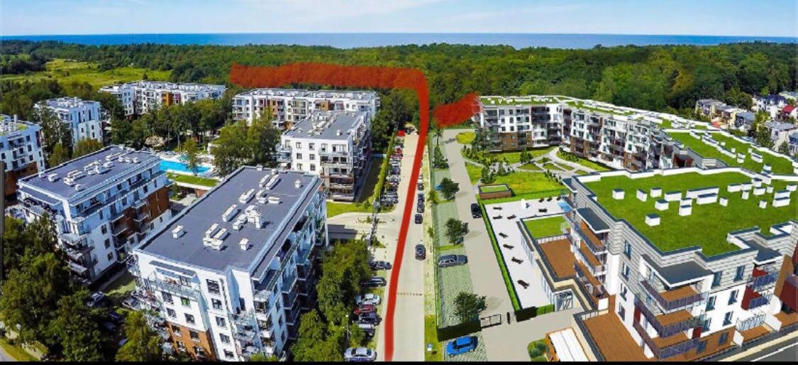Blue Mare Tropical Polanki Park E208, 350 M Apartment Kolobrzeg
